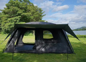 Buiten Ultralicht Grote Ruimte Opvouwbare Glamping <span class=keywords><strong>Tent</strong></span> Dubbeldeks Vrijetijdsfeest Tenda Camping Familie Met Zonnescherm - Product Image 6
