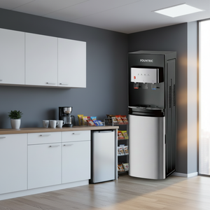 Elektrische waterdispenser met onderlader, warm en koud <span class=keywords><strong>water</strong></span>, voor huishoudelijk gebruik - Product Image 2