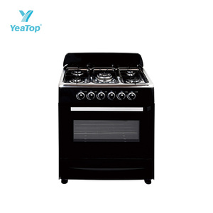 Estufa de Gas Independiente de 6 Quemadores, Tamaño 90*60cm, Soporte de Hierro Fundido, Horno de Gas <span class=keywords><strong>con</strong></span> Ventilador, Precio Económico, Quemador de Aluminio, Electrodoméstico de Cocina - Product Image 6