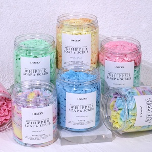 Sapone montato in fabbrica la rasatura personalizzata ammorbidisce la pelle liscia per la cura del corpo sale marino vegano sapone montato <span class=keywords><strong>al</strong></span> <span class=keywords><strong>limone</strong></span> - Product Image 2