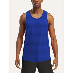 Men's Athletic Tank Tops High Quality Quick Dry Moisture <b>Wicking</b> Fitness Shirts Men's Tank Tops - Product Image 6