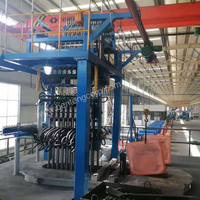 Máquina de Fundición Continua de Varillas de Cobre de 8-20 mm, Máquina Upcast para Varillas de Alambre de Cobre