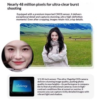 Appareil photo numérique haute définition 48MP avec zoom optique 8x, stabilisation électronique de l'image, écran rabattable et capteur CMOS pour selfies, idéal pour les débutants