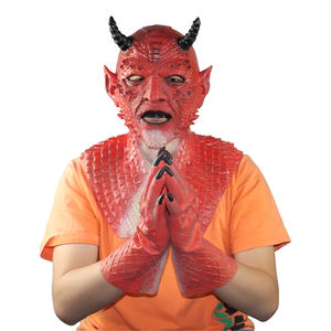Máscara de Diablo para hombres y mujeres, mascarilla de látex Belial de juego Boss Of Lies, accesorios para disfraz de fiesta de Halloween - Product Image 6