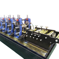 Tuyau de construction TY89 couture droite erw octogonal tube en acier noir machine de fabrication de tuyaux