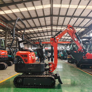 1.5 tonnes Pelles miniatures Mini chenille hydraulique Petite taille Construction Jardin Ménage Ferme Serre - Product Image 6