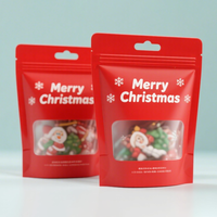 Sacs de Noël personnalisables et recyclables, disponibles en différents styles, adaptés pour contenir des bonbons et de petits objets décoratifs