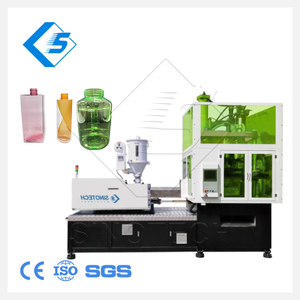 Una fase di soffiaggio di bottiglie barattoli per animali domestici macchina per stampaggio ad iniezione - Product Image 2