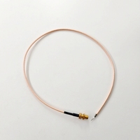 Cable de Antena RG316 de Alta Calidad con Conector SMA RP Hembra para Montaje en Panel y Conector para Sonda Preparada