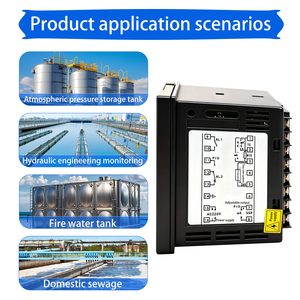 במבצע בקר מכשיר תצוגה דיגיטלי תעשייתי 4-20mA מערכת בקרת תהליכים מכשיר חישת מפלס משאבה למדידת מפלס - Product Image 4