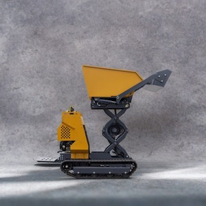 Mini camión de alta calidad de 0,5 toneladas, volquete sobre orugas, entrega rápida, 4, 4, Mini volquete para uso doméstico, jardín, granja, cargadores al por mayor - Product Image 3