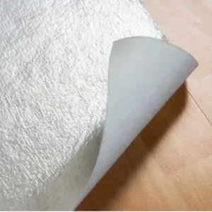 OEM Factory custom white black gray self adhesive needle punched nonwoven felt sticky felt polyester fabric self adhesive felt