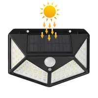 Solar Powered Garden Lamp, 100 LED, Waterproof