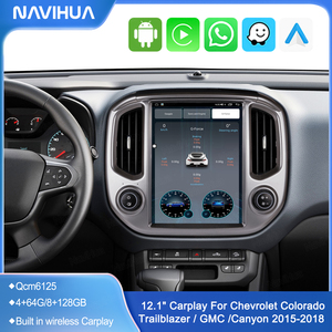 Autoradio GPS Android Navihua 12,1 pouces style Tesla pour Chevrolet Colorado Trailblazer/GMC/Canyon 2015-2018 - Product Image 3