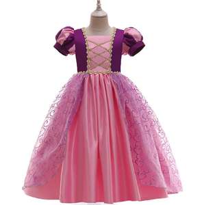 Robe de princesse Raiponce Ecowalson pour filles, costume de cosplay pour enfants, <span class=keywords><strong>Sofia</strong></span> Vestidos, robe de fête de Noël pour enfants - Product Image 4