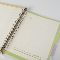 Feuilles libres transparentes mm, pour Notebook rechargeable, A5 B5 A4, feuilles amples, taille 4/6/8/20/26/30, bineur avec élastique, vente en gros