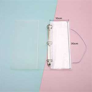 Cubierta <span class=keywords><strong>de</strong></span> plástico transparente 3 anillos Collect Book Kpop Banner Slogan Binder - Product Image 5