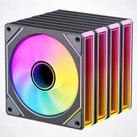 Ventiladores para Caja de PC SNOWMAN LK120 de Alto Rendimiento, Diseño OEM de Fábrica, 120 mm, Refrigeración para Torres de Computadora, Ventilador ARGB Colorido
