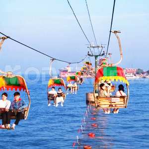 Outdoor Seilbahn Seilbahn Seilbahn Manege Luft seilbahn Hänge stuhl für Spaß und Abenteuer - Product Image 2