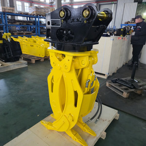 <span class=keywords><strong>Grappin</strong></span> hydraulique rotatif à 360 degrés pour excavatrice YTCT CHINA Energy Forest - Product Image 2