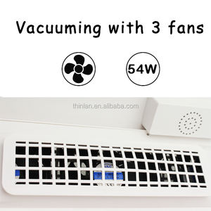 2020 creo que Venta caliente 5 en 1 Multi función de uñas colector de polvo de vacío con lámpara de mesa LED - Product Image 5