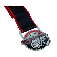 Médaillon de sport en émail personnalisé or argent bronze médaille en métal en alliage de zinc