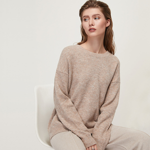 Custom <strong>Women's</strong> 100% Cashmere Sweater O Neck Pullover Sweater Batwing <strong>Long</strong> Sleeve Knitted <strong>Jumpers</strong> <strong>for</strong> <strong>Women</strong> - Product Image 4