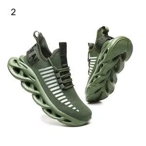Anti-kaygan sneaker ayakkabı shenzhen Quanzhou fabrika hafif koşu ayakkabıları erkek ayakkabı erkekler için rahat