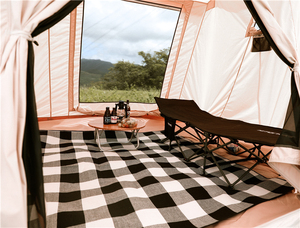 Tente de Camping en toile et coton pour 2 personnes, imperméable, économique - Product Image 5
