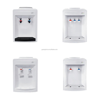 Dispensador de Agua Eléctrico de Plástico de Nuevo Estilo con Soporte, Automático, Frío y Caliente, Pequeño, para Hogar, Hotel, Oficina, Dormitorio