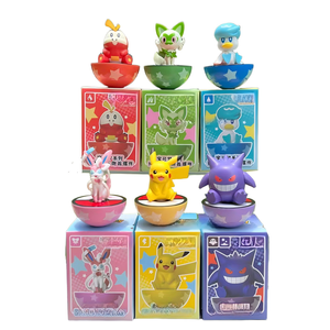 XX 26 Offre Spéciale Figurines Anime Originales Pokémon Assises Boîte Mystère Eevee Pika Gengar Jouets Ornementaux en PVC pour Décoration - Product Image 5
