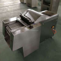 Découpeuse automatique de cuisse de poulet Découpeuse de viande congelée Viande de boucher Planche à découper Trancheuse de boeuf Machine à découper la viande de boeuf de vache