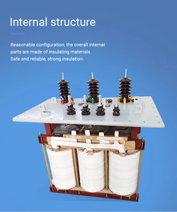 Transformador de Potencia Sumergido en Aceite de 10kV Confiable para Uso Industrial, 500KVA, 800KVA, 1000KVA, Frecuencia de 50Hz, Trifásico - Product Image 4