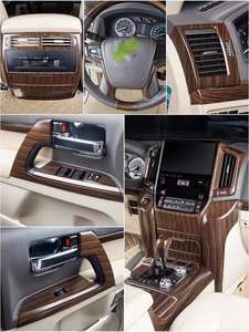 Pour <span class=keywords><strong>Toyota</strong></span> <span class=keywords><strong>Land</strong></span> <span class=keywords><strong>Cruiser</strong></span> LC200 2016-2020, accessoires décoratifs spéciaux en bois de pêche modifiés pour le contrôle central de <span class=keywords><strong>la</strong></span> boîte de vitesses - Product Image 3