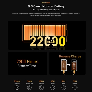 DOOGEE-teléfono móvil inteligente 5G con cámara de 108MP, celular resistente con Android, 20GB + 256GB, Modelo V Max - Product Image 3