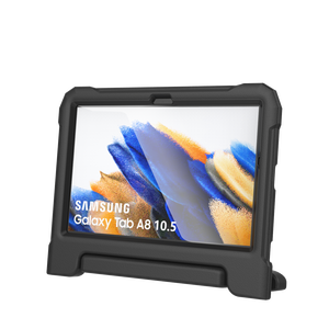 Étui de <span class=keywords><strong>tablette</strong></span> intelligent pliable avec poignée pour enfants, résistant aux chocs, durable, écologique, en EVA, design spécial, pour <span class=keywords><strong>Samsung</strong></span> <span class=keywords><strong>A8</strong></span> X200 - Product Image 2