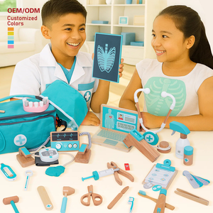 ชุดบทบาทสมมุติคุณหมอสุดหรูระดับพรีเมียม ปรับแต่งได้ ชุดอุปกรณ์การแพทย์คุณภาพสูงระดับมืออาชีพ ที่เด็กๆ ชื่นชอบสำหรับการเล่นเสริมจินตนาการ - Product Image 1