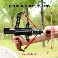 Lance-pierre multifonctionnel à double usage SYQT ABS, étanche, pour le tir, la chasse, les loisirs en plein air et les sports de compétition
