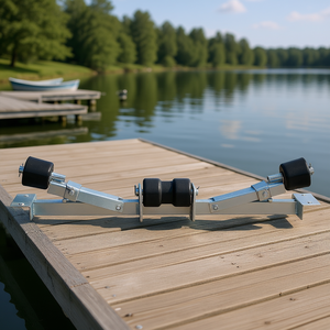 Soporte Inferior para Remolque de Barco, Capacidad de 1760 Libras, con Rodillos de Quilla para Remolques de Embarcaciones - Product Image 2