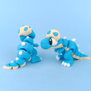 Explosions transfrontalières : Ornements articulés imprimés en 3D en PLA, version mini Q, animaux, pour les 14 ans et plus - Product Image 3