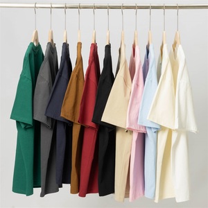 เสื้อยืดผ้าฝ้าย200จีเอสเอ็ม100% สำหรับผู้ชายเสื้อยืดพิมพ์โลโก้ตามสั่งขนาดพิเศษเสื้อยืดสตรีทแวร์ - Product Image 2