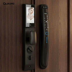 Serrure <span class=keywords><strong>de</strong></span> porte intelligente à reconnaissance faciale 3D, Tuya <span class=keywords><strong>WiFi</strong></span>, déverrouillage par empreinte digitale, mot <span class=keywords><strong>de</strong></span> <span class=keywords><strong>passe</strong></span> et carte pour la sécurité à domicile - Product Image 1