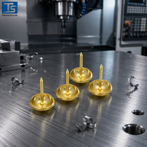 <strong>Brass</strong> Finish Upholstery <strong>Nails</strong>, Upholstery Tacks Furniture <strong>Nails</strong> Pins(11mm) - Product Image 2