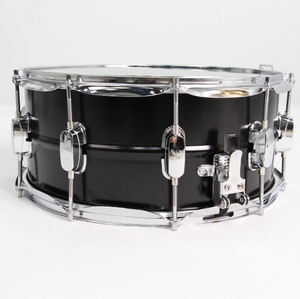 Tamburo Rullante da Marcia - Modello 14x6.5 pollici di Grande Successo, Struttura in Alluminio, Bicolore Argento e Nero, Personalizzabile - Product Image 4