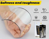 Protection d'écran en verre trempé antistatique OG IT'S ME ESD à bord incurvé pour iPhone 17 16 15 14 13 12 Pro Max