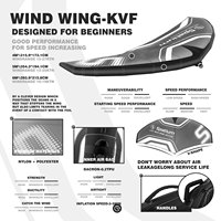 Spatium 2025 Vente entière de haute résistance Windsurf Hydroptère avec aile de vent gonflable pour le surf de l'eau