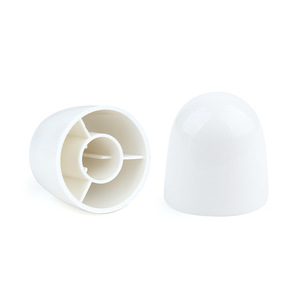 Cache-vis décoratif Aojiele pour sol de toilettes, diamètre 30 mm, en plastique blanc, accessoire de salle de bain - Product Image 4
