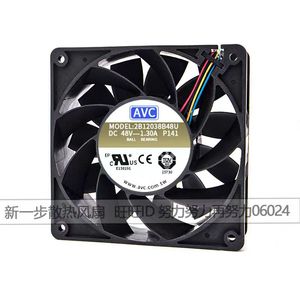 Ventilador de Refrigeración para Servidor con Rodamiento de Bolas Avc 12038 Dc48V 1.3A para CPU - Product Image 2