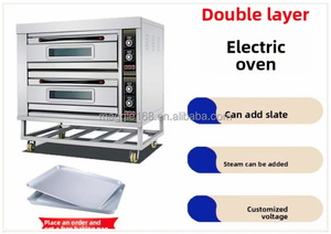 <span class=keywords><strong>Horno</strong></span> de Convección Comercial de Diseño Innovador de 2 Niveles y 4 Bandejas, 220V/380V/50Hz, 13.2KW, <span class=keywords><strong>Horno</strong></span> Rotatorio para Panadería - Product Image 2