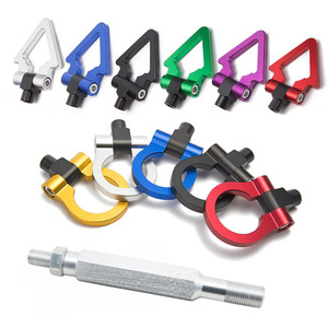 Crochets de remorquage en alliage d'aluminium avec anneau pour Subaru RB019, accessoires de remorquage pour pare-chocs avant et arrière, utilisation pour remorque de voiture de course - Product Image 2